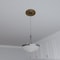 Ekena Millwork Cole PVC Clng Medallion (Fits Canopies up to 4 1/4"), Metallic Gold Rush, 10"OD x 3 1/2"ID x 3/4"P CMP10COCGH - alternate 7